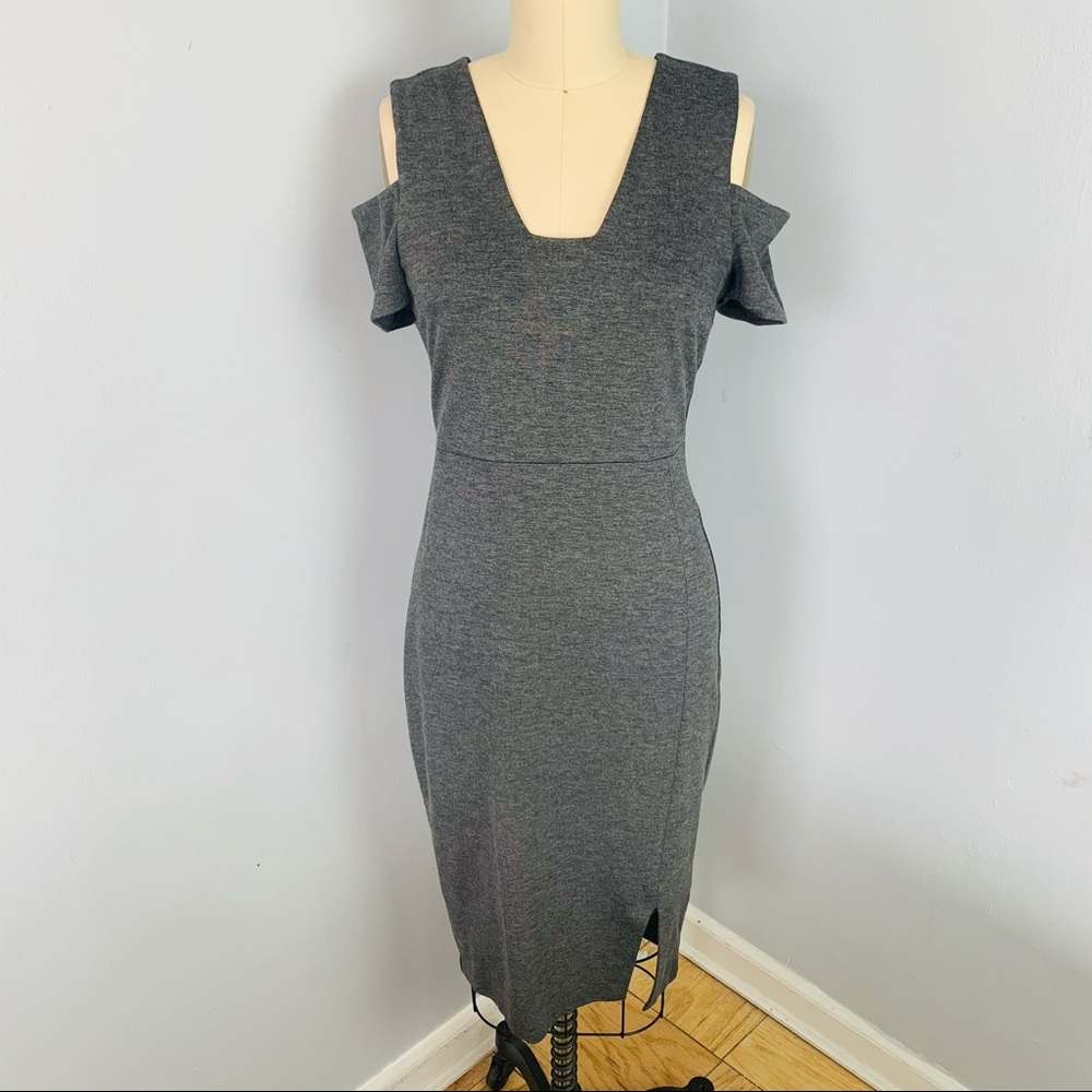 Express Cold Shoulder Career Dress